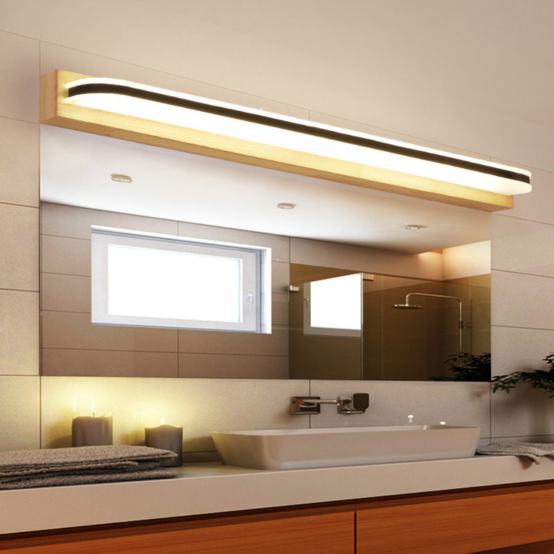 Luci a LED moderne per specchio vanità Light Ambient Light Segree per il bagno