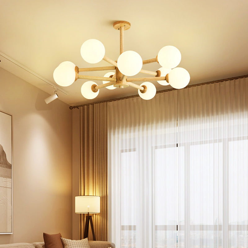 Modern Sputnik 10-light Ceiling Light For Bedroom