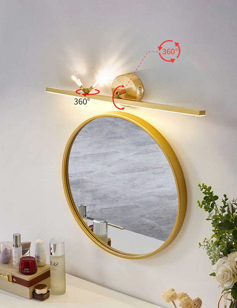 Luz Extravagante estilo LED LED LED LIMINATIONES LUZ DE VANIDAD DE ACRYIC