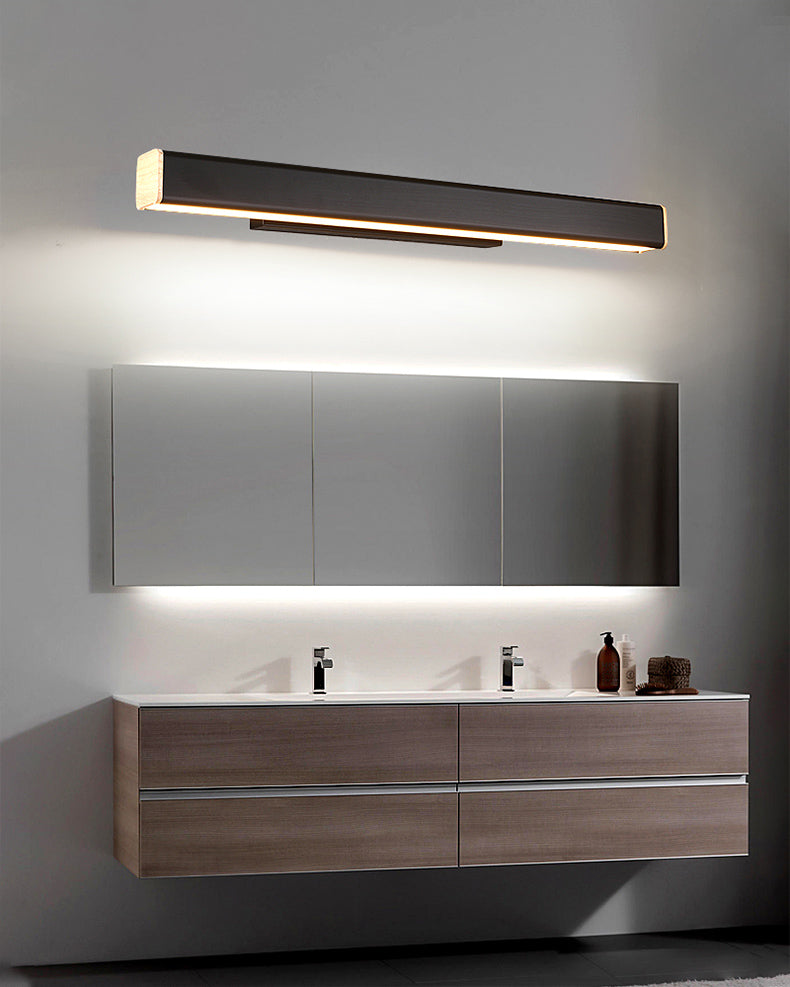 Luci da parete rettangolare vanity Wall Frepurs Modern Minimalist Style Acrilic Single Vanity Light