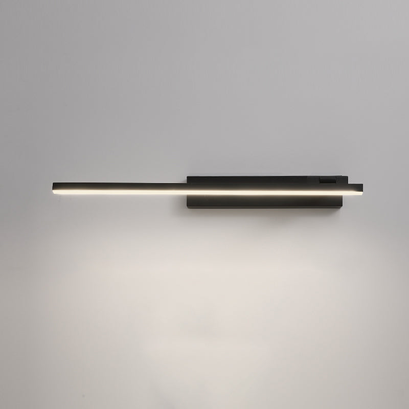 Linear LED Vanity Lamp Modern Minimalist Style Acrylic Single Vanity Light