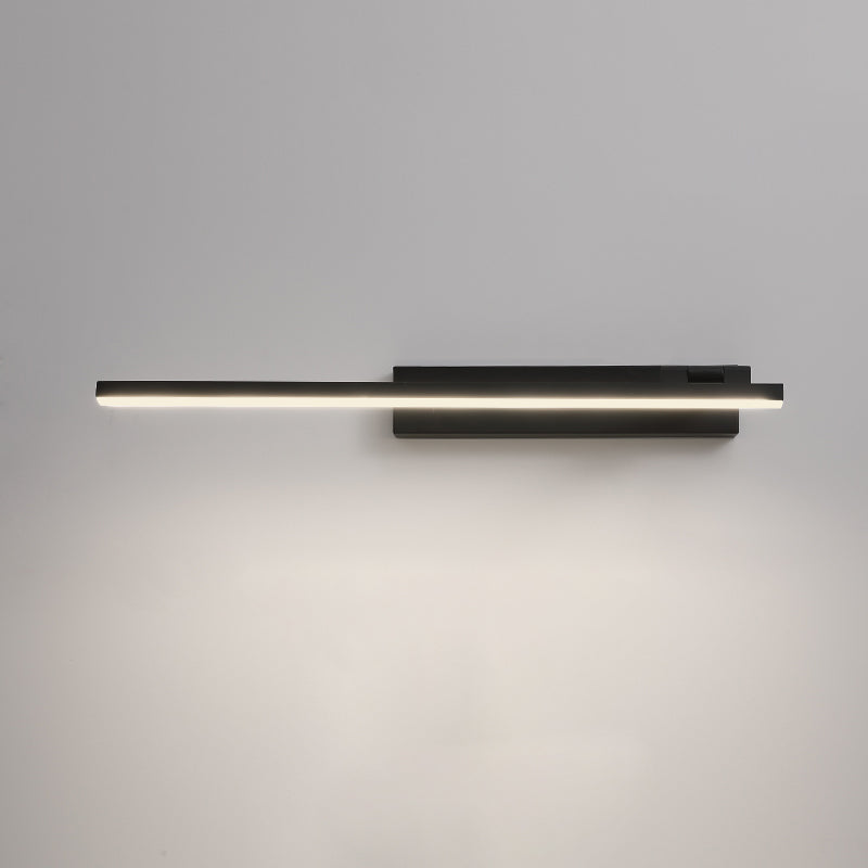 Linear LED Vanity Lamp Modern Minimalist Style Acrylic Single Vanity Light