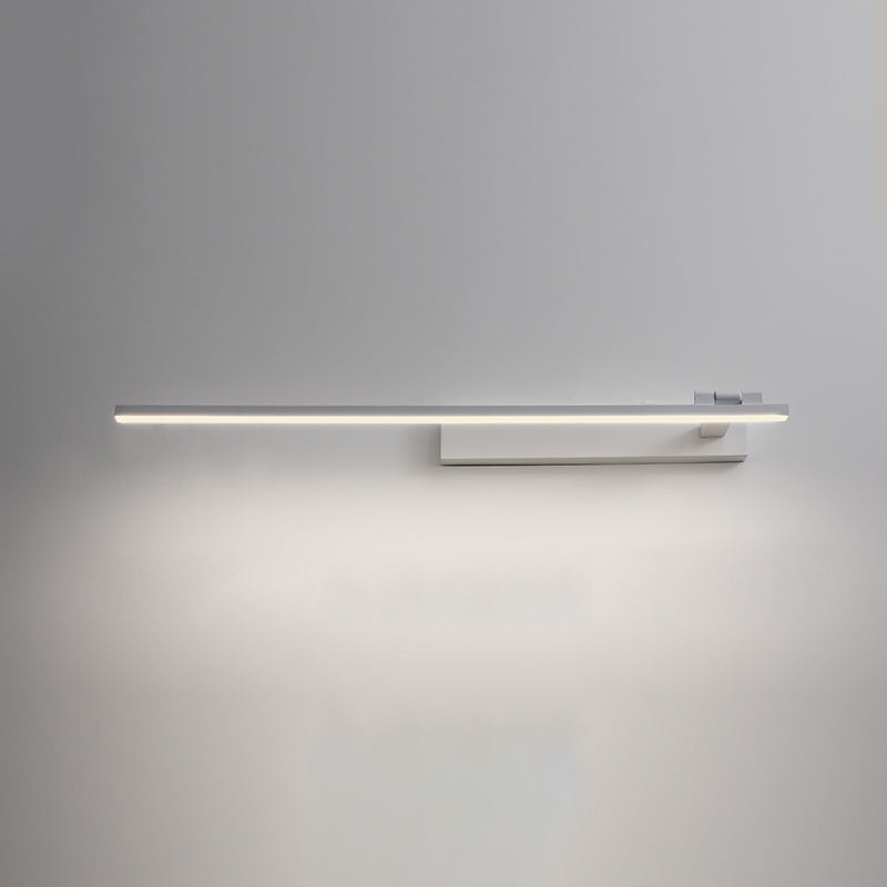 Linear LED Vanity Lamp Modern Minimalist Style Acrylic Single Vanity Light