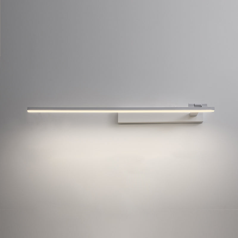 Linear LED Vanity Lamp Modern Minimalist Style Acrylic Single Vanity Light