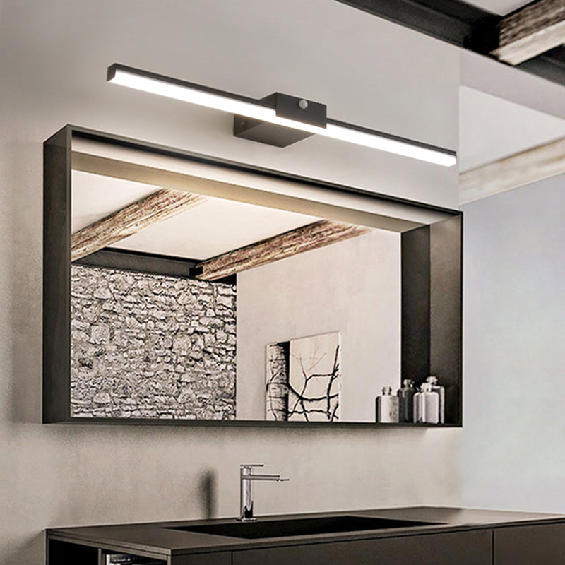 Luci da parete rettangolare vanity Wall Frepurs Modern Minimalist Style Acrilic Single Vanity Light