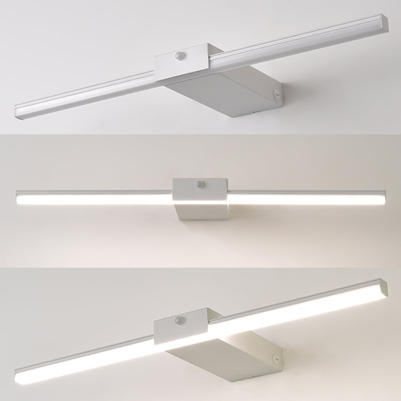 Luci da parete rettangolare vanity Wall Frepurs Modern Minimalist Style Acrilic Single Vanity Light