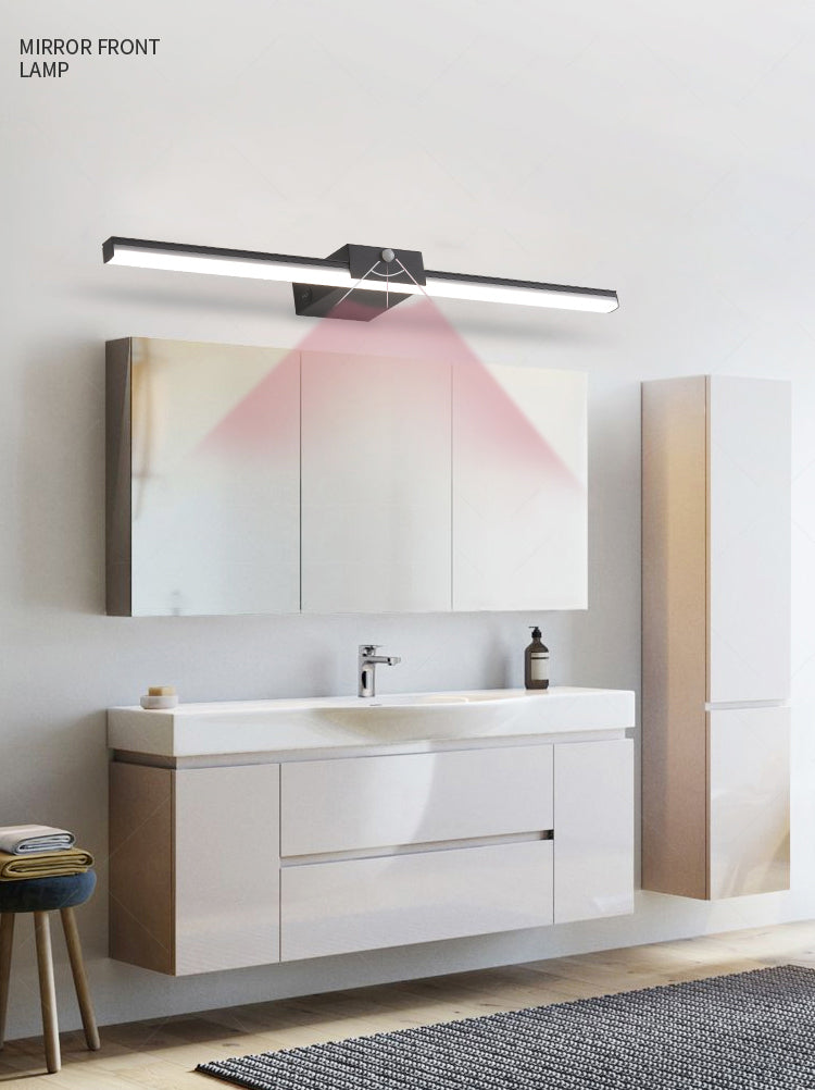 Luci da parete rettangolare vanity Wall Frepurs Modern Minimalist Style Acrilic Single Vanity Light