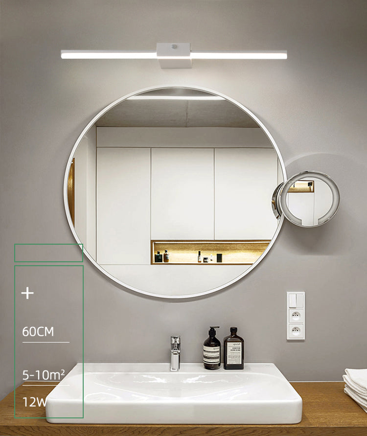 Luci da parete rettangolare vanity Wall Frepurs Modern Minimalist Style Acrilic Single Vanity Light