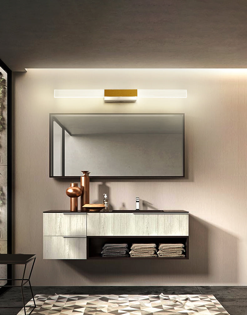 Rectangle Vanity Wall Lighttures Modern Luxury Style Acrylique Vanity Light