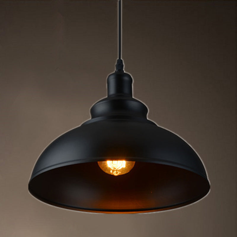 Éclairage pendentif Aménagement de style industriel de style industriel Lacquet Metal Pendant Lightture pour restaurant