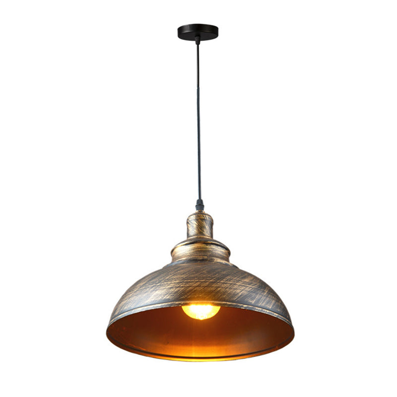 Pendant Lighting Fixture Industrial Style Lacquered Metal Pendant Light Fixture for Restaurant