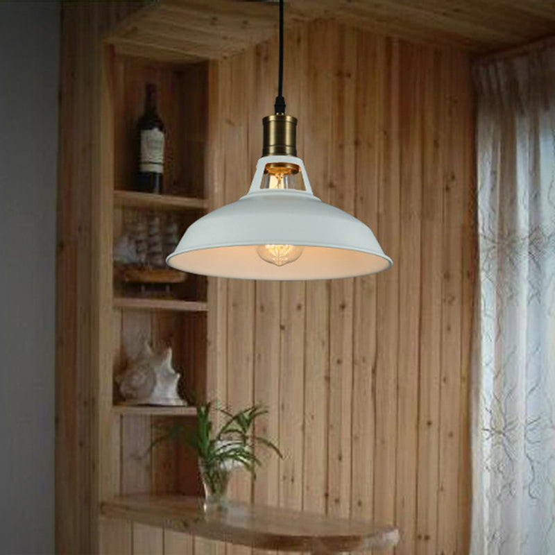 Industrial Painted Hanging Pendant Light Metal Hanging Ceiling Light for Restaurant