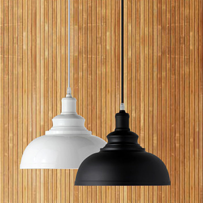 Metal Pendant Ceiling Light Lacquered Vintage Style Ceiling Pendant Light for Dinning Room