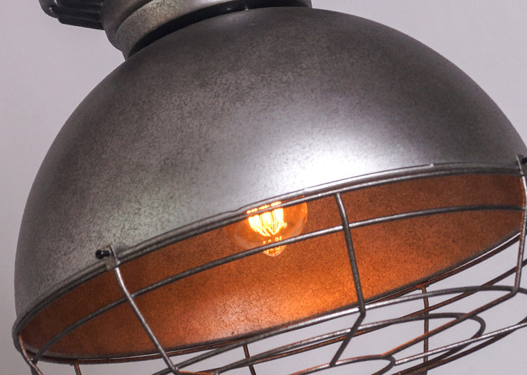 Retro -Bergbau lichtförmige Metallbeleuchtung 16 -Zoll