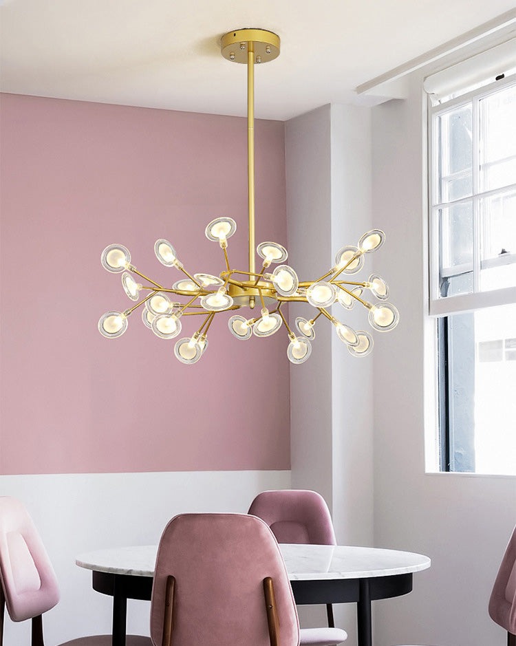 Vaporiser des luminaires de lustre