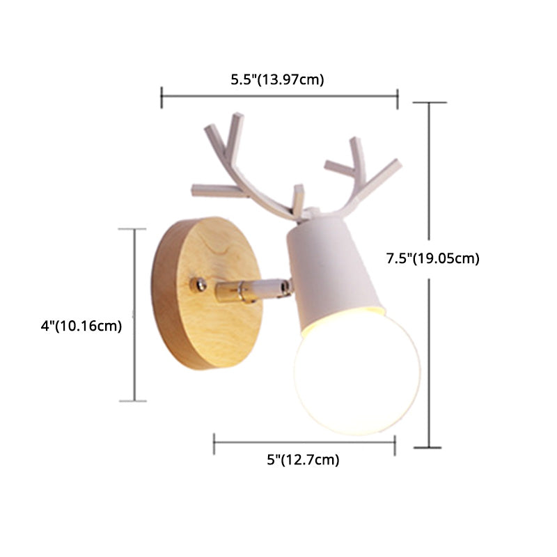 Bewaffnete Waschtischwandlichter moderner minimalistischer Stil Holz Waschtischleuchten