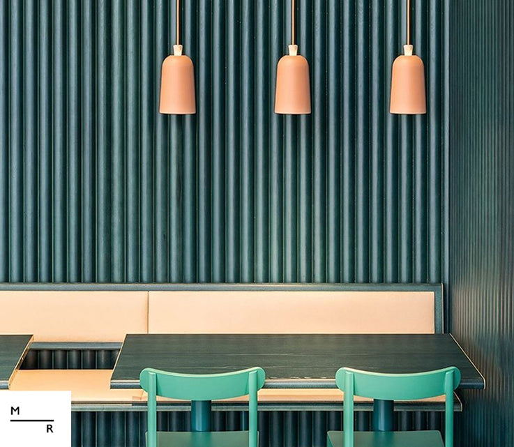 Gearceerd restaurant hanglampverlichting metaal 1 kop macaron -stijl hangende lamp armatuur