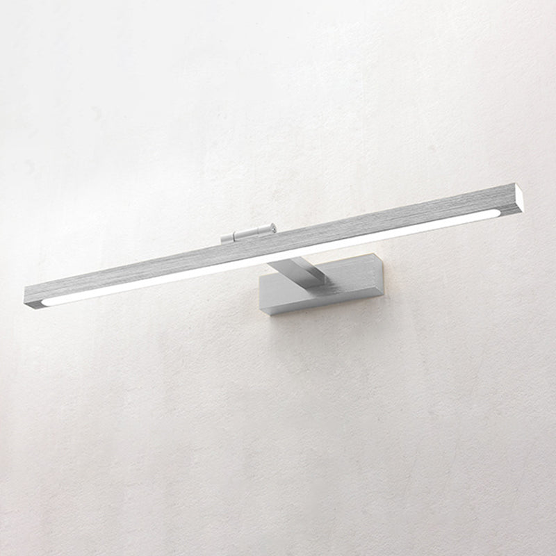 Accesorios de iluminación de tocador lineal de estilo minimalista nórdico.