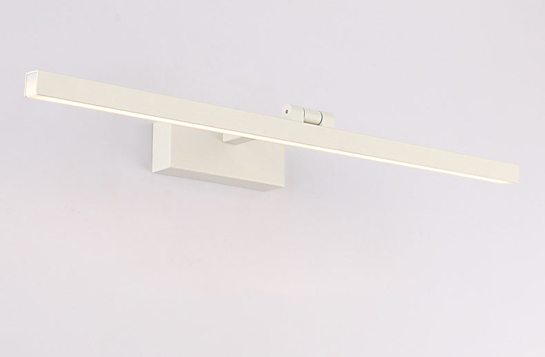 Estilo nórdico Simplicidad impermeable Luz de tocador de tocador rotatable Libra de espejo LED de revestimiento de acrílico para baño