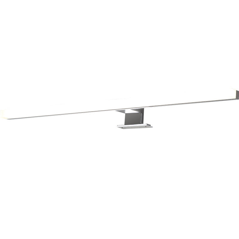 Minimalismo contemporáneo de maquillaje lineal Espejo Luz de aleación de aluminio Montaje de pared LED Luz de tocador