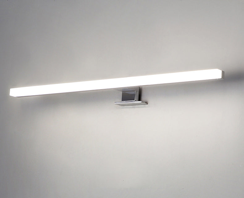 Minimalismo contemporáneo de maquillaje lineal Espejo Luz de aleación de aluminio Montaje de pared LED Luz de tocador