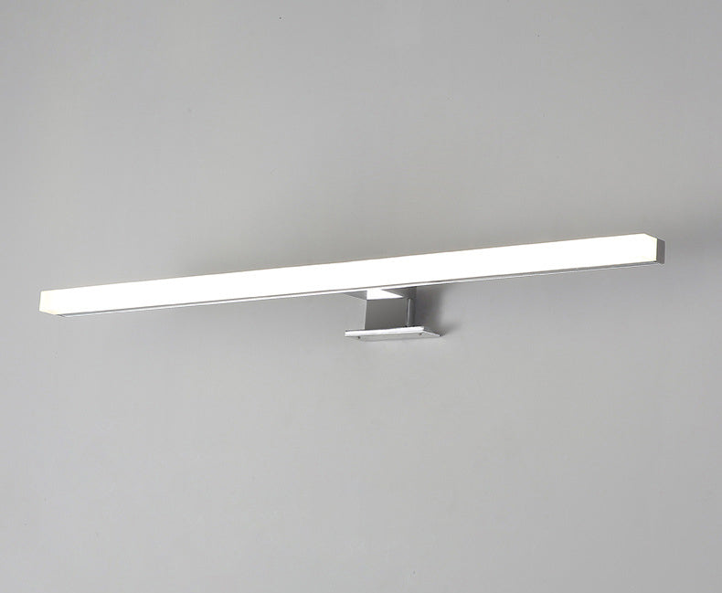 Minimalismo contemporáneo de maquillaje lineal Espejo Luz de aleación de aluminio Montaje de pared LED Luz de tocador