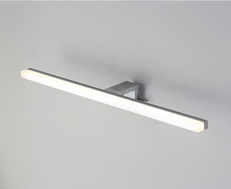 Minimalismo contemporáneo de maquillaje lineal Espejo Luz de aleación de aluminio Montaje de pared LED Luz de tocador