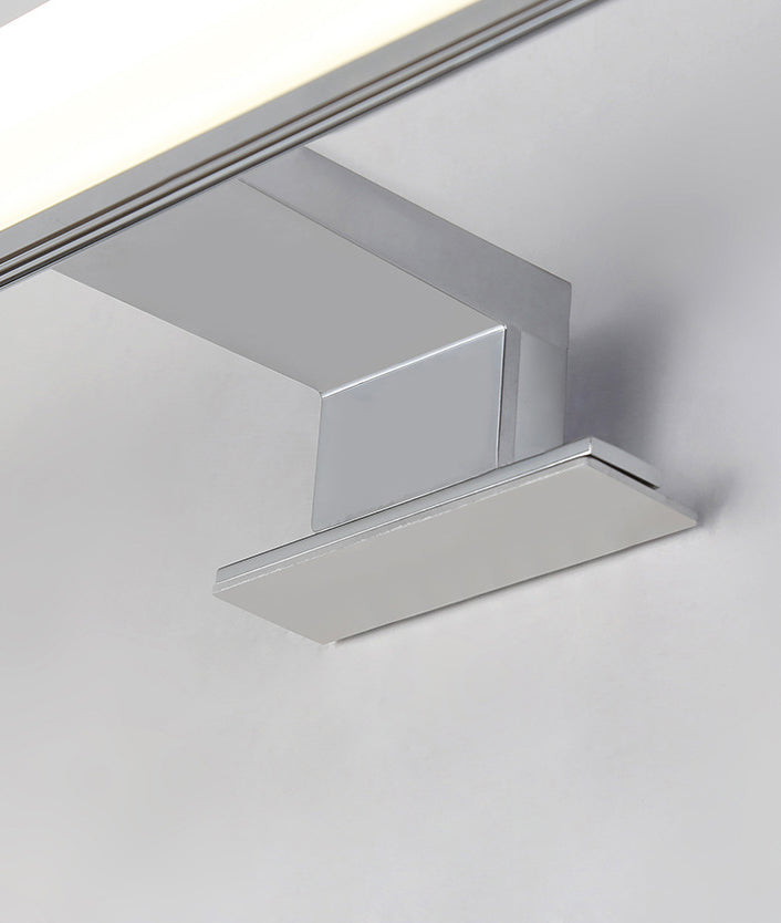 Minimalismo contemporáneo de maquillaje lineal Espejo Luz de aleación de aluminio Montaje de pared LED Luz de tocador