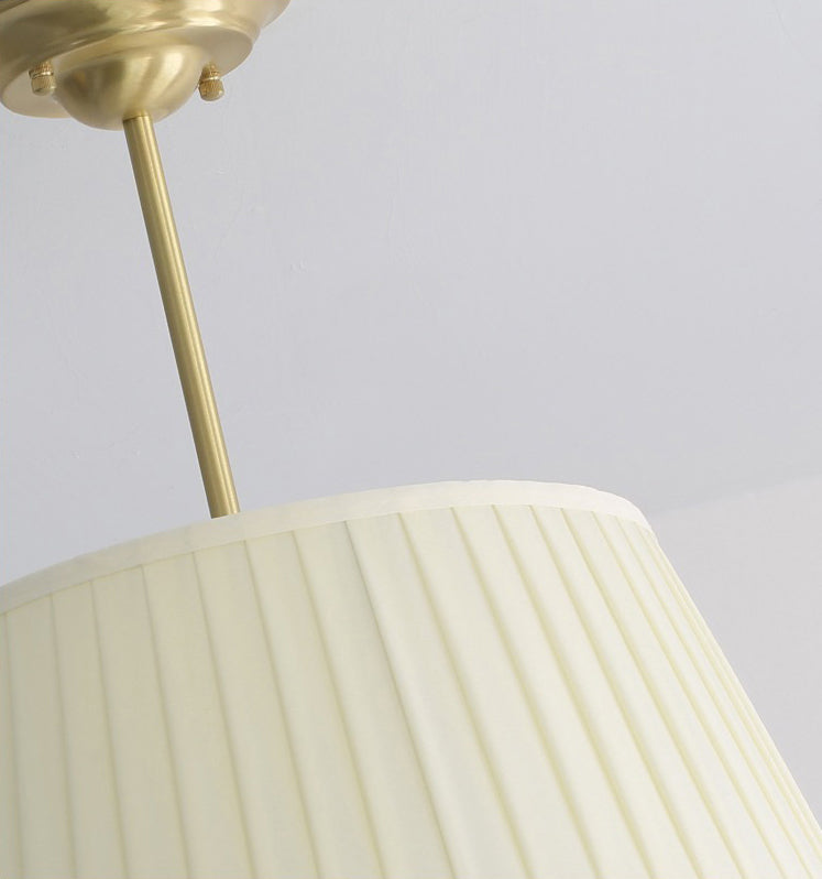 Cône Semi Flush Mount Fabric