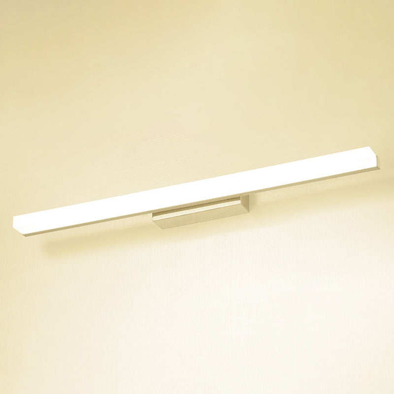 Luz ajustable Minimalismo moderno Tocador de baño Luz lineal LED LEDLIC LUCHENES EN CROME