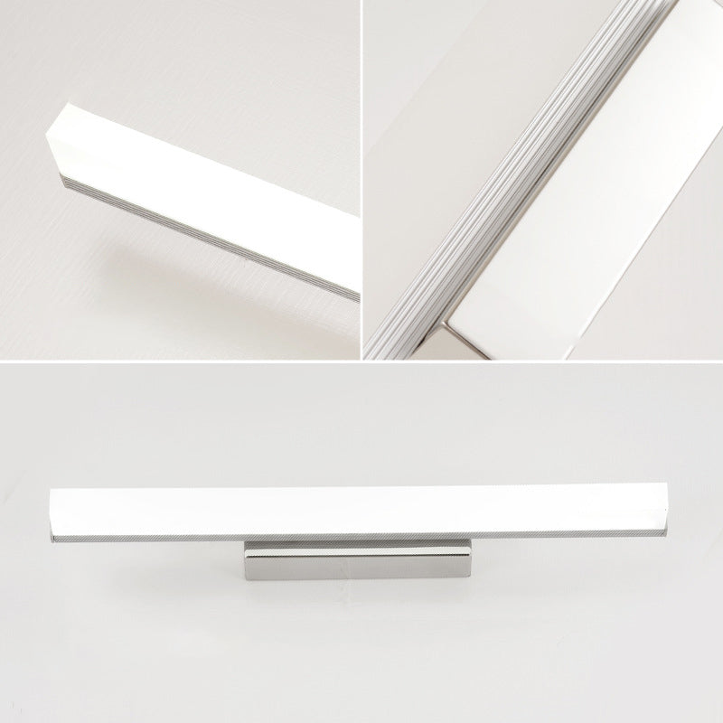 Luz ajustable Minimalismo moderno Tocador de baño Luz lineal LED LEDLIC LUCHENES EN CROME