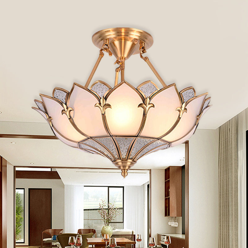 4/6/8 CABEZAS METAL SEMI FLUSH LOMA CONTRO DE LOTUS LOTUS LOTUS LOVITO CONTINILIER DEL CADENTE, 18 "/25" /31.5 "W