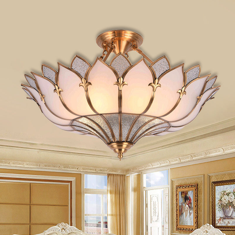 4/6/8 CABEZAS METAL SEMI FLUSH LOMA CONTRO DE LOTUS LOTUS LOTUS LOVITO CONTINILIER DEL CADENTE, 18 "/25" /31.5 "W