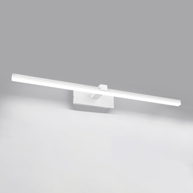 Accesorio de iluminación de pared de baño lineal led metal simplicidad estilo pared apliques luz