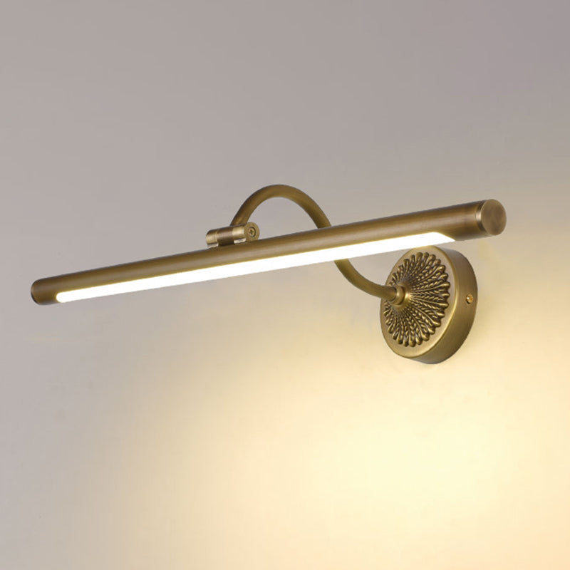 Accesorio de pared de la pared de ducha lineal LED de metal LED Simplicidad de pared Montada