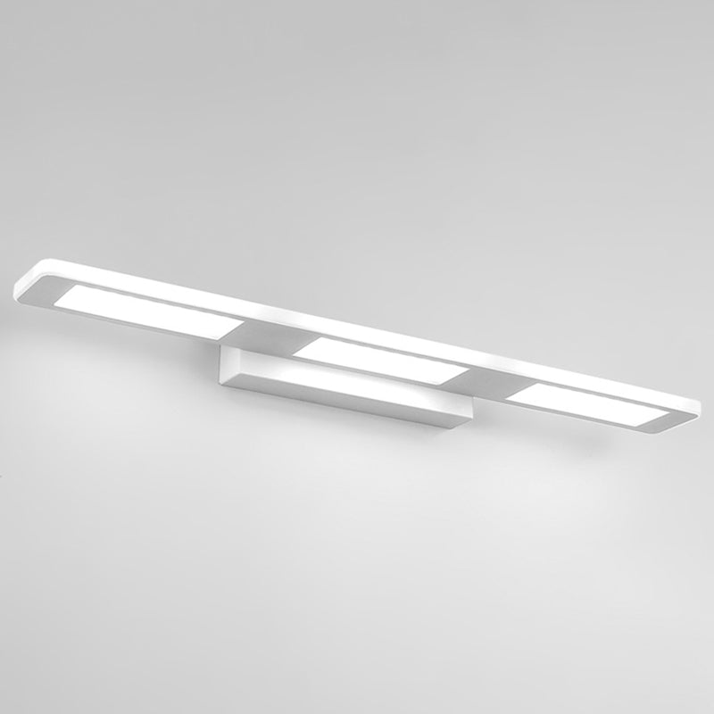 Accesorios de iluminación de pared geométrica acrílica Minimalismo Luz de montaje de pared LED en blanco