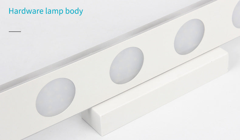 Accesorios de iluminación de pared geométrica acrílica Minimalismo Luz de montaje de pared LED en blanco