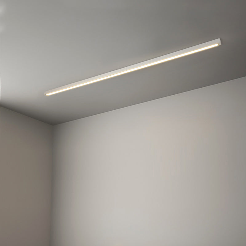 Linear Oberfläche montiert Lampe Nordic Acryl Wohnzimmer LED Flush Deckenleuchte Licht