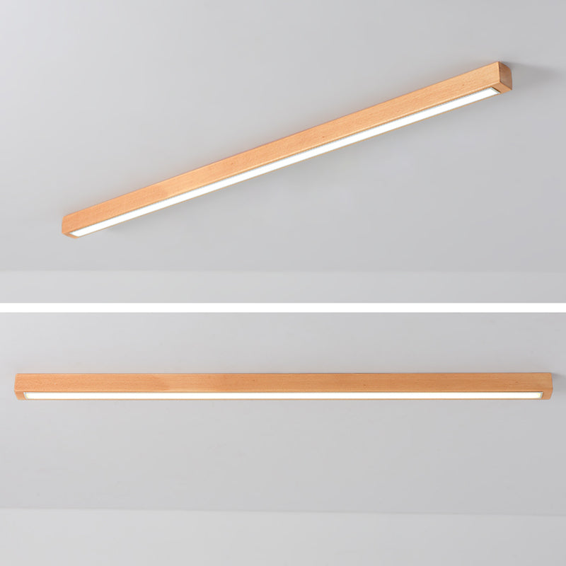 Linear Oberfläche montiert Lampe Nordic Acryl Wohnzimmer LED Flush Deckenleuchte Licht
