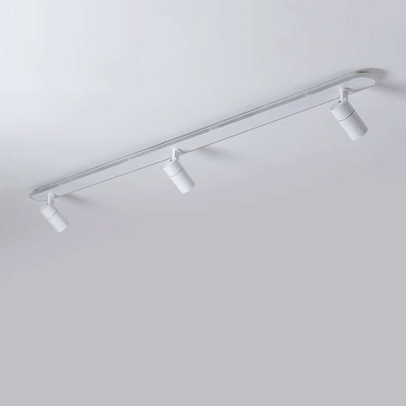 Montaggio semifulto a LED rettangolare bianco nella luce del soffitto acrilico in stile creativo moderno per luogo commerciale