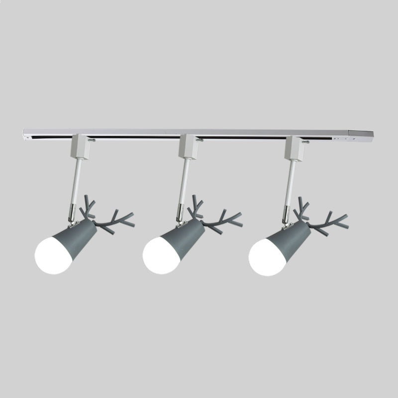 Nordic Log Plafond Track Light Personnalized Antlers Home Fonding Mall Vêtements Vence de vêtements Spotlight Commercial