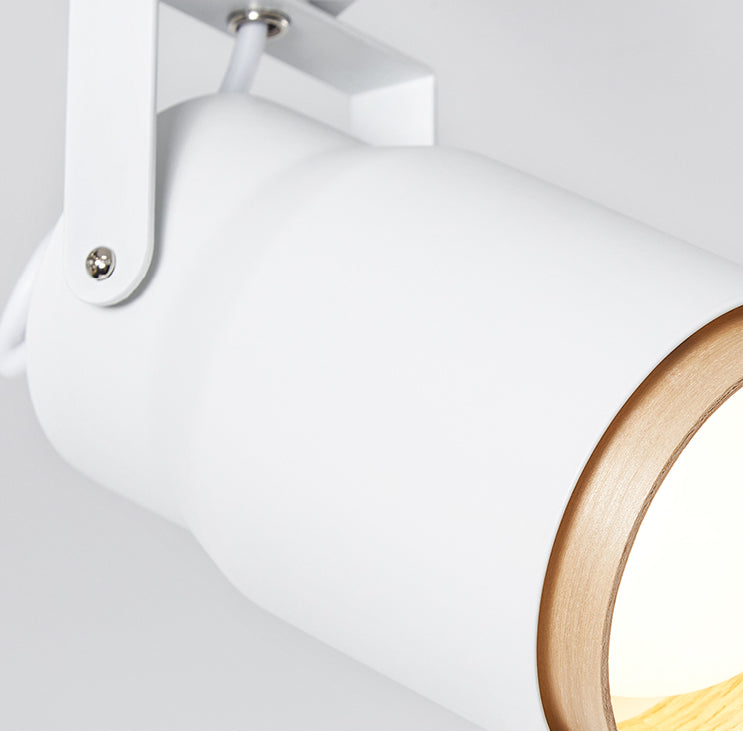 Pista nordica e legno Spotlighting Fideftures cilindricall a filo illuminazione per pista per foyer e camera da letto