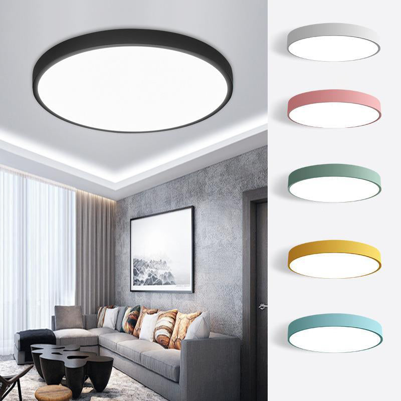 Acrilico Circular Flush Mount Led Luci Moderne Flushmount