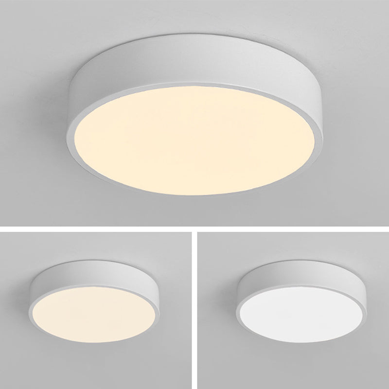 Acrilico Circular Flush Mount Led Luci Moderne Flushmount