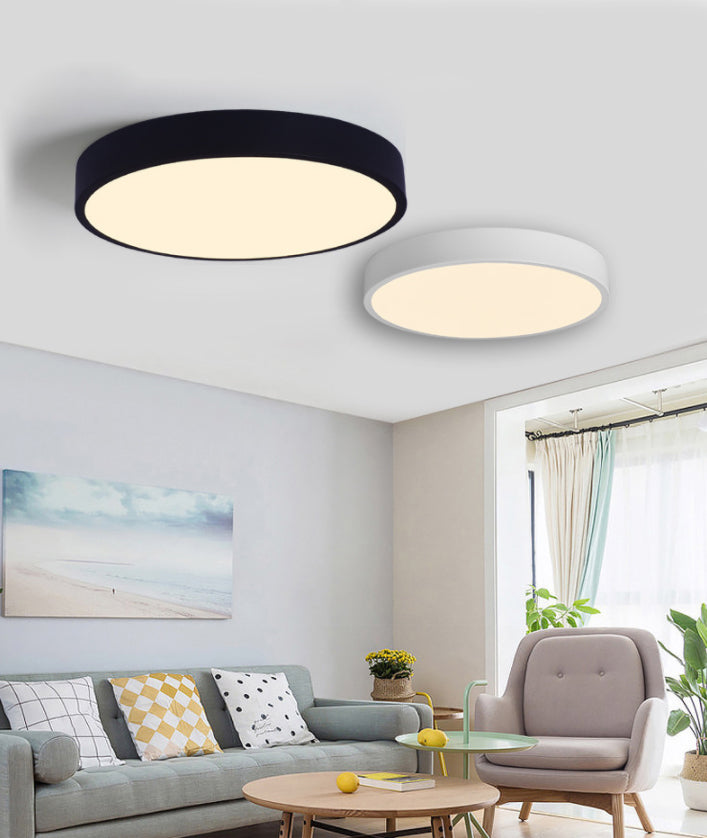 Acrilico Circular Flush Mount Led Luci Moderne Flushmount