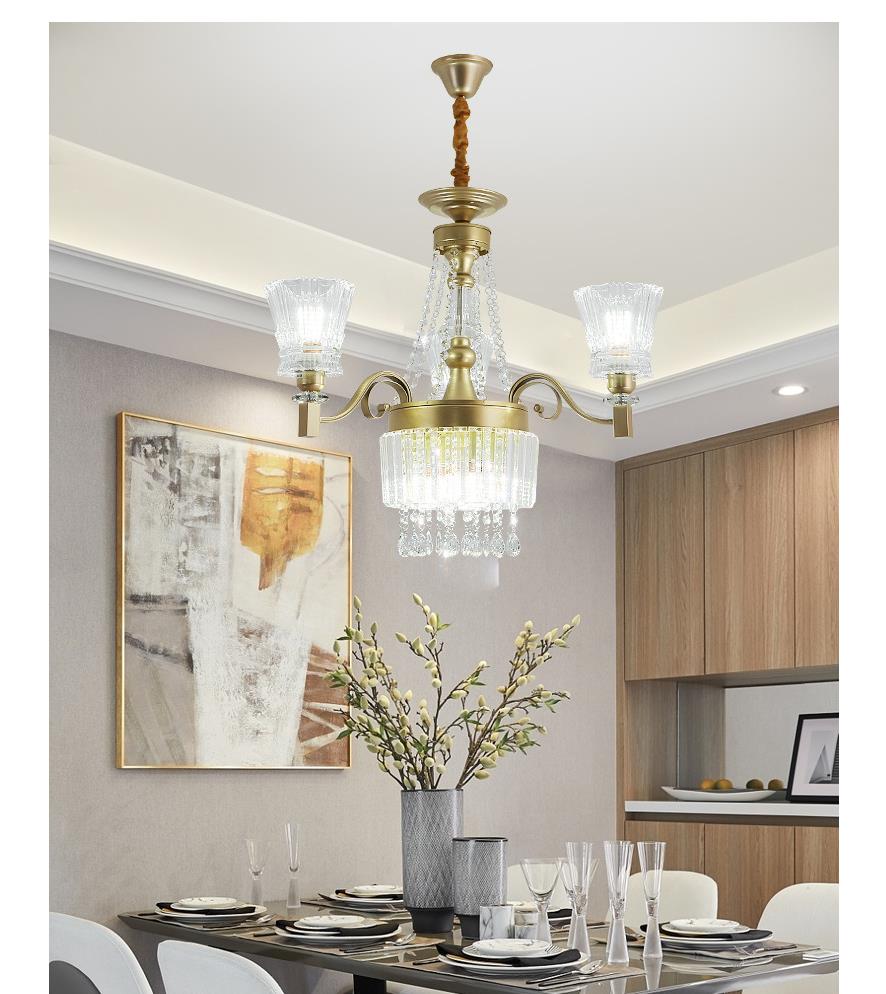 Sputnik Ceiling Chandelier Contemporary Crystal 11/13/15 Heads 37.5"/40.5"/41" Wide Satin Brass Hanging Light