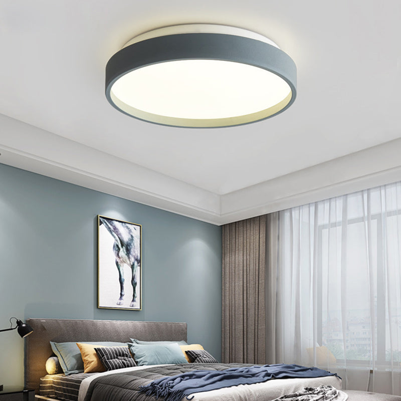 Circular Flush Mount Ceiling Fixture Modern Acrylic Flush Mount