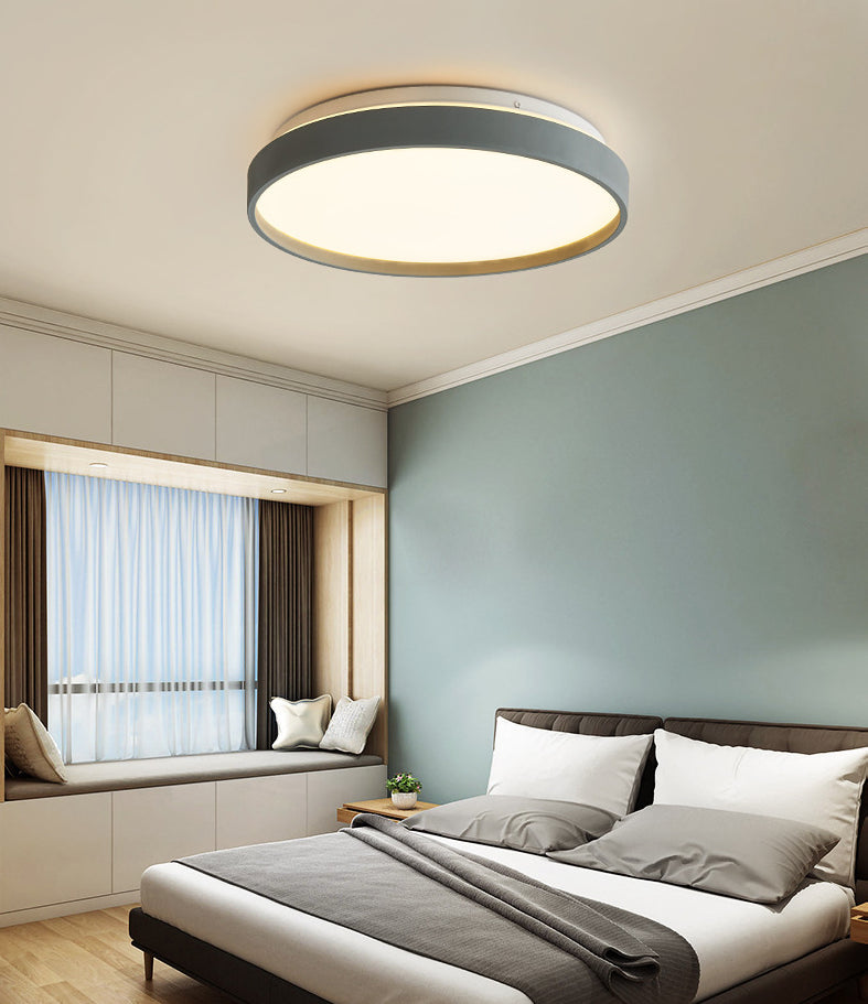 Circular Flush Mount Ceiling Fixture Modern Acrylic Flush Mount