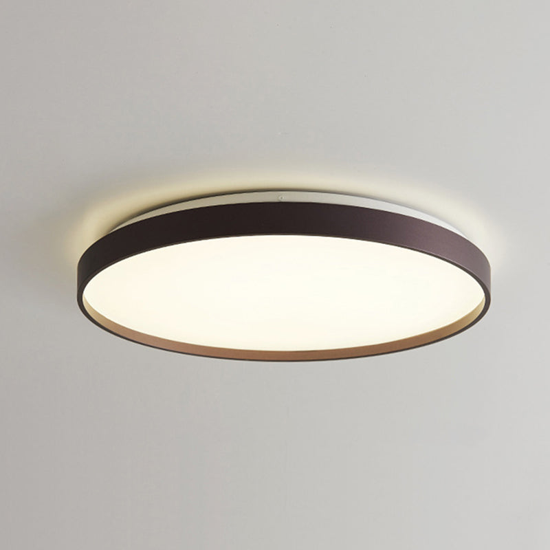 Circular Flush Mount Ceiling Fixture Modern Acrylic Flush Mount