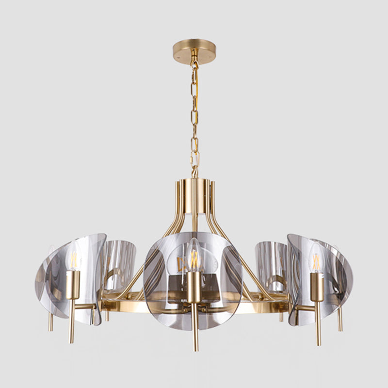 Lustre de bougie de roue moderne